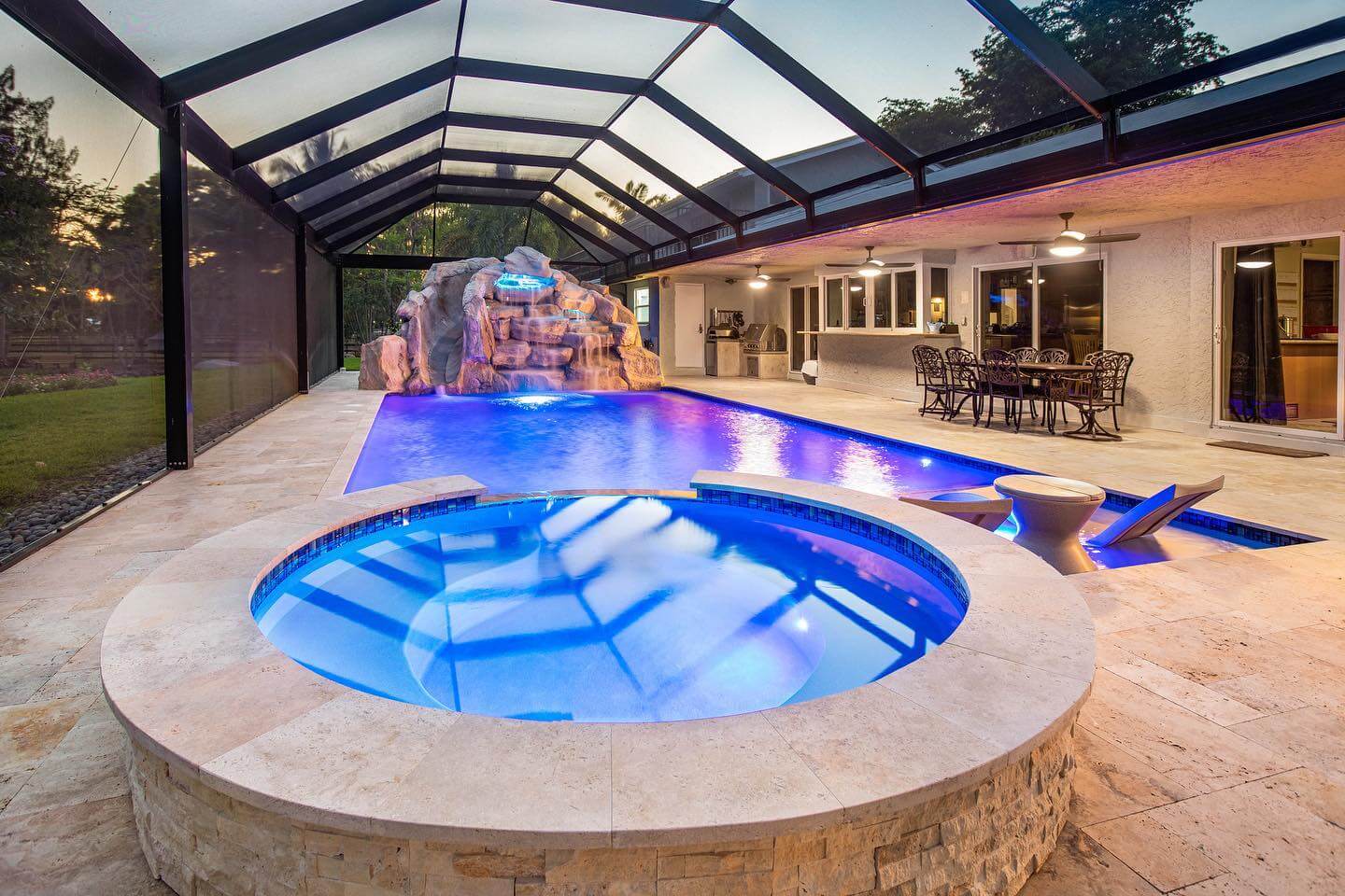 Indoor Pools & Spas-SoFlo Pool and Spa Builders of Boca Raton