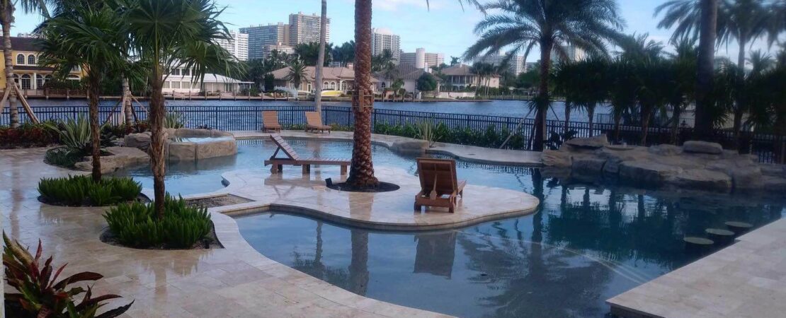 Zero Entry Pools & Spas-SoFlo Pool and Spa Builders of Boca Raton